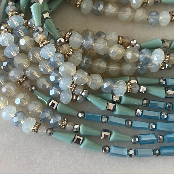 Rush by Denis & Charles Multi Stranded Beaded Statement Necklace - Picture 13 of 15